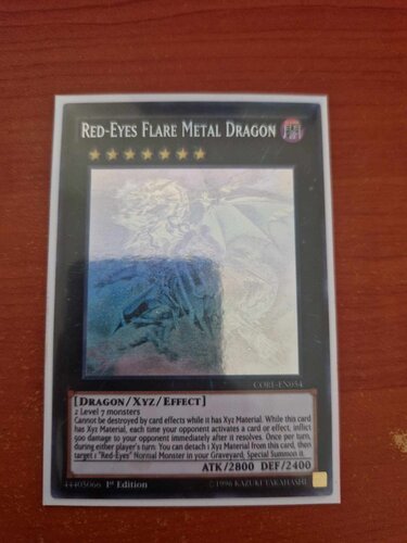 Περισσότερες πληροφορίες για "Red-Eyes Flare Metal Dragon Ghost Rare"