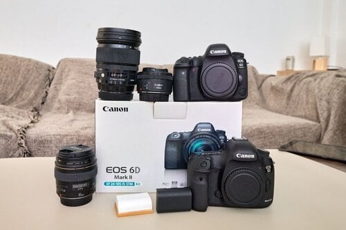 Περισσότερες πληροφορίες για "Canon EOS 6D Mark II & Canon EOS 5D Mark III ΝΕΑ ΤΙΜΗ"