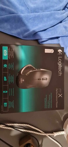 Περισσότερες πληροφορίες για "Logitech Performance Mouse MX (Μαύρο, Ασημί/RF Wireless)"