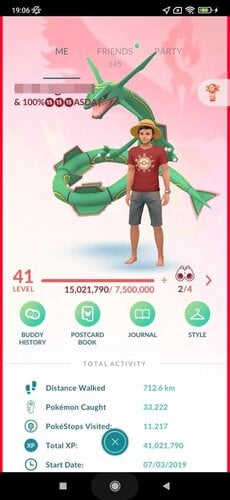 Περισσότερες πληροφορίες για "Pokemon Go Accounts lvl 41+"