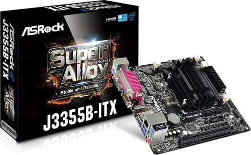 Περισσότερες πληροφορίες για "Asrock J3355B-ITX"