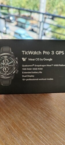 Περισσότερες πληροφορίες για "Mobvoi Ticwatch Pro 3 GPS"