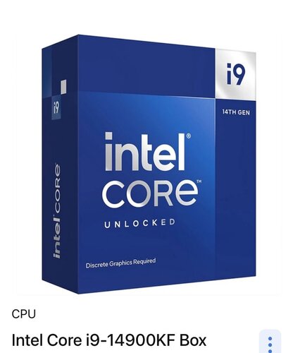 Περισσότερες πληροφορίες για "Intel Core i9-14900KF (Box)"