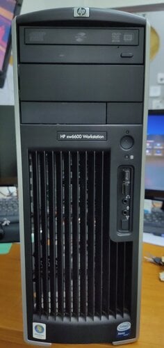 Περισσότερες πληροφορίες για "WorkStation SERVER xW6600 HP 4πύρηνος XEON Quad Core με SSD & 4GB RAM"