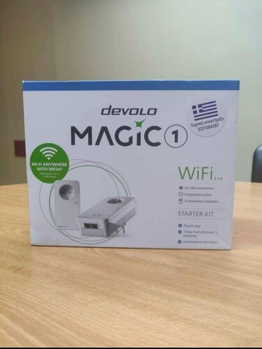 Περισσότερες πληροφορίες για "Devolo Magic 1 WiFi 2-1"