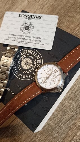 Περισσότερες πληροφορίες για "Longines Conquest Chronograph"