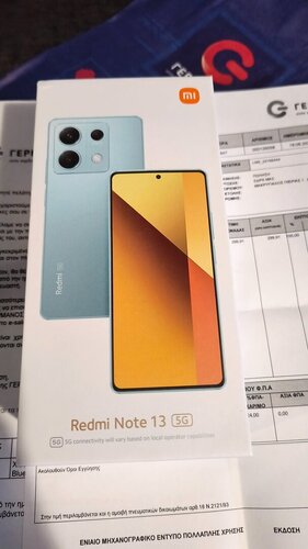 Περισσότερες πληροφορίες για "ΠΟΥΛΗΘΗΚΕ Xiaomi Redmi Note 13 (Μπλε/256 GB)"