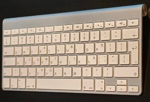 Περισσότερες πληροφορίες για "Apple keyboard wireless a1314"