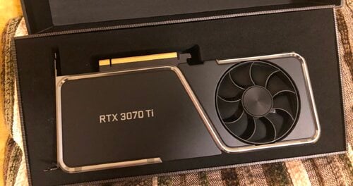 Περισσότερες πληροφορίες για "RTX 3070 Ti FOUNDERS ENDITION"