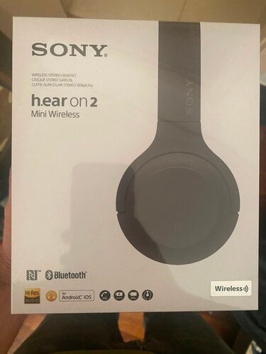 Περισσότερες πληροφορίες για "Sony WH-H800 h.ear on 2 Mini Ασύρματα/Ενσύρματα On Ear Ακουστικά με 24 ώρες Λειτουργίας Μαύρα"