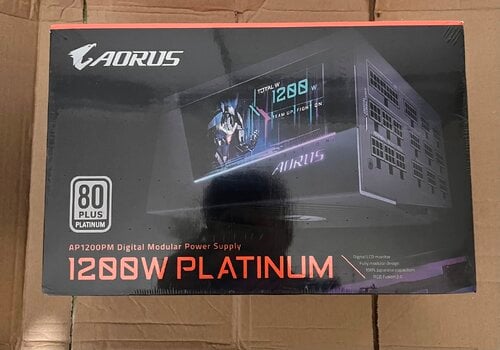 Περισσότερες πληροφορίες για "Gigabyte Aorus P1200W 1200W Μαύρο Τροφοδοτικό Υπολογιστή Full Modular 80 Plus Platinum"