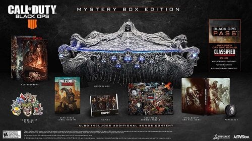 Περισσότερες πληροφορίες για "Call of Duty: Black Ops Mystery box edition ps4"