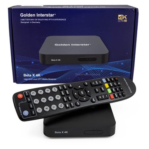 Περισσότερες πληροφορίες για "Golden Media TV Box Interstar Beta X 4K UHD, WiFi, USB 2.0, 1GB RAM, 8GB, Linux"