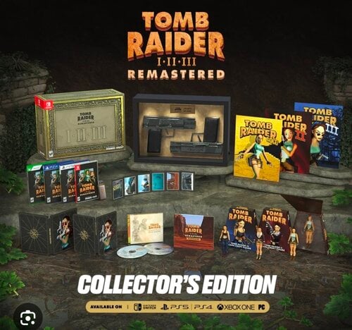 Περισσότερες πληροφορίες για "Tomb Raider 1-3 Remastered Collectors PS5"