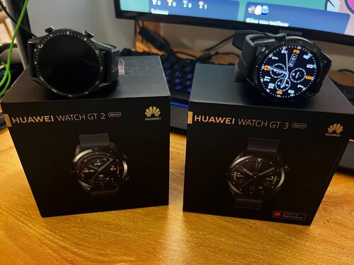 Περισσότερες πληροφορίες για "Huawei WATCH GT 3 (42mm/Μαύρο)"