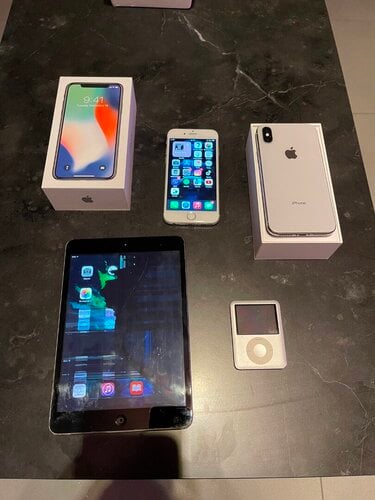 Περισσότερες πληροφορίες για "iPad Air iPhone 6s iPhone X iPod nano"