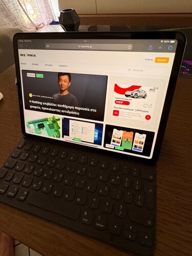 Περισσότερες πληροφορίες για "Apple iPad Pro 11 +  iPadPro Smart Keyboard"