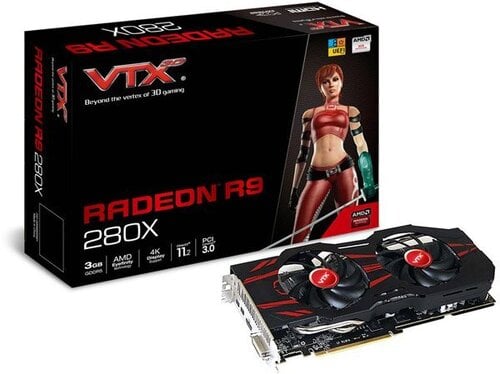 Περισσότερες πληροφορίες για "VTX R9 280X 3GB GDDR5"