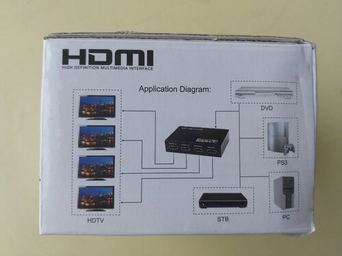 Περισσότερες πληροφορίες για "HDMI Splitter, 1 εισόδου - 2 εξόδων"