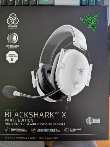 Περισσότερες πληροφορίες για "RAZER BLACKSHARK V2 X"