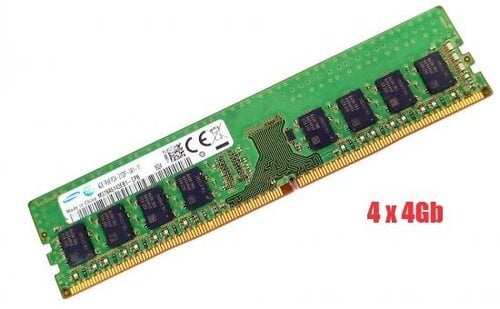 Περισσότερες πληροφορίες για "DDR4 Samsung PC4-2133P 16Gb (4x4Gb) μνήμες για Desktop"