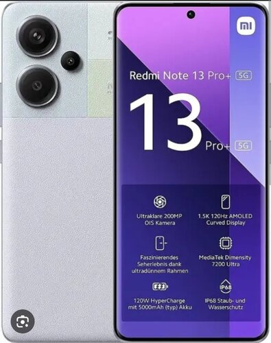 Περισσότερες πληροφορίες για "Note 13 pro + 12/512 Purple καινούργιο(Full extra)[κρατημενο]"