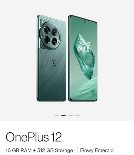 Περισσότερες πληροφορίες για "OnePlus 12 (16GB/512 GB/πράσινο)"