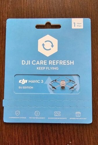 Περισσότερες πληροφορίες για "Mavic 3 DJI Care refresh 1 χρόνος"