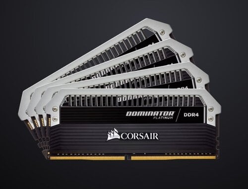 Περισσότερες πληροφορίες για "RAM CORSAIR DOMINATOR PLATINUM – DDR4 64GB RAM (16GBx4) CMD64GX4M4C3200C16"