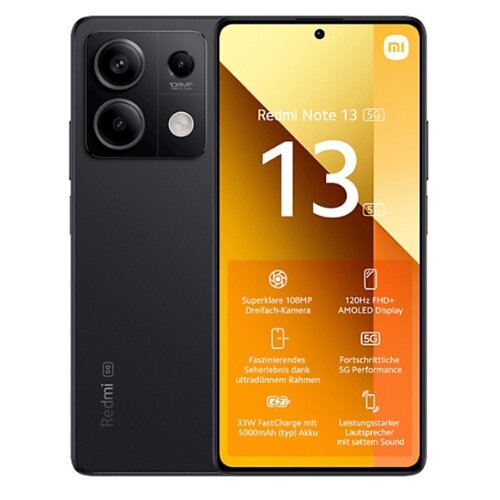 Περισσότερες πληροφορίες για "Xiaomi Redmi Note 13 5G (Μαύρο/128 GB)"