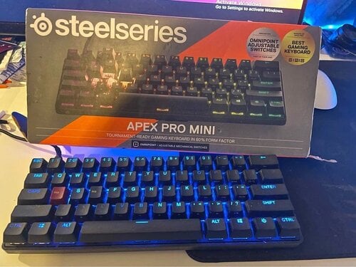 Περισσότερες πληροφορίες για "Apex pro mini"