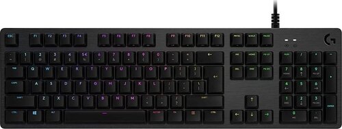 Περισσότερες πληροφορίες για "GAMING KEYBOARD LOGITECH G512 CARBON"