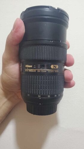 Περισσότερες πληροφορίες για "Nikon Nikor af-s 24-70 2,8G ED"