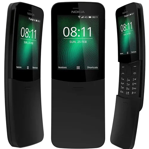 Περισσότερες πληροφορίες για "Nokia 8110 (Μαύρο/4 GB)"