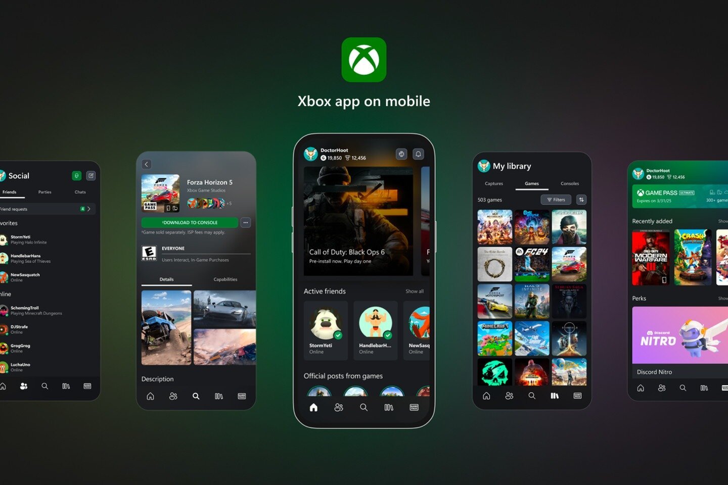 Η Microsoft ενοποιεί τις εφαρμογές Xbox και Game Pass για smartphones