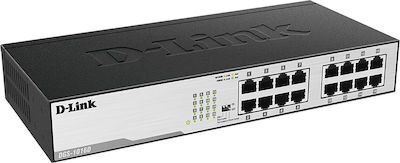 Περισσότερες πληροφορίες για "D-Link DES-1016D Unmanaged L2 Switch με 16 Θύρες Ethernet 100mpbs"