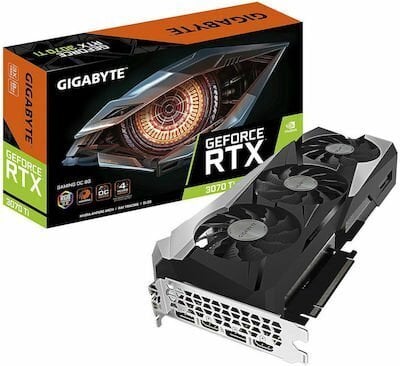 Περισσότερες πληροφορίες για "Gigabyte GeForce RTX 3070 Ti GAMING 8G"