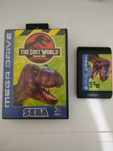 Περισσότερες πληροφορίες για "The Lost World: Jurassic Park | Sega Mega Drive, 1997 | Boxed"