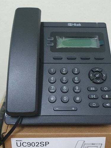 Περισσότερες πληροφορίες για "HTEK UC902SP ENTERPRISE HD IP PHONE"