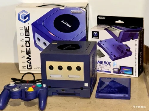 Περισσότερες πληροφορίες για "Nintendo GameCube τσιπαρισμενο+Game Boy Player Indigo Set -*Boxed Complete*"