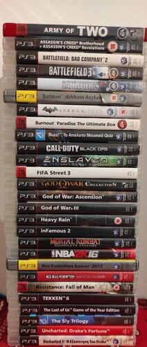 Περισσότερες πληροφορίες για "PS3 GAMES *ΝΕΕΣ ΜΕΙΩΜΕΝΕΣ ΤΙΜΕΣ από 3 εως 5€* / NINTENDO 3ds - 60€"