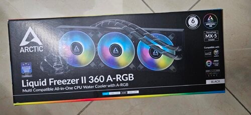 Περισσότερες πληροφορίες για "Arctic Liquid Freezer II 360 A-RGB Υδρόψυξη"