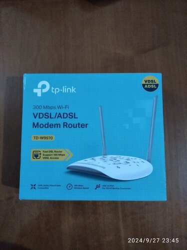 Περισσότερες πληροφορίες για "TP-LINK TD-W9970 ADSL/VDSL"