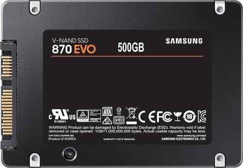 Περισσότερες πληροφορίες για "Samsung 870 EVO SSD"