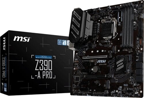 Περισσότερες πληροφορίες για "MSI Z390-A PRO"