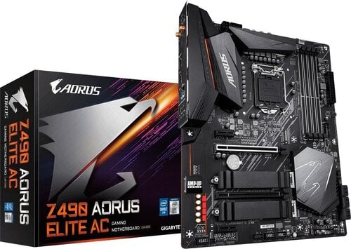 Περισσότερες πληροφορίες για "Gigabyte Z490 AORUS ELITE AC με Intel® Core™ i5-10600K"