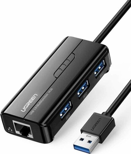 Περισσότερες πληροφορίες για "Ugreen USB 3.0 Hub USB-A / Ethernet"