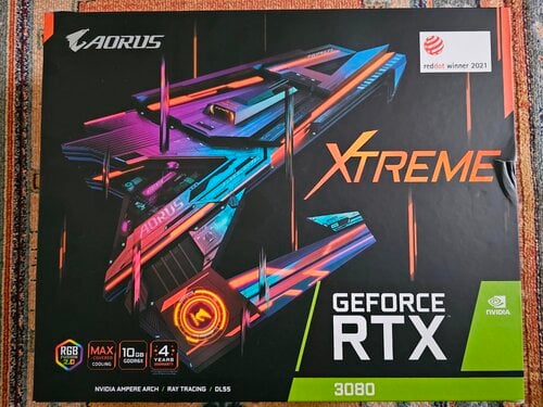 Περισσότερες πληροφορίες για "Gigabyte AORUS GeForce RTX 3080 XTREME Edition 10G"