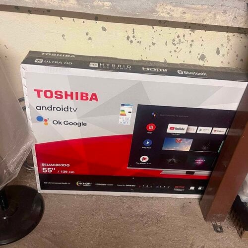 Περισσότερες πληροφορίες για "Toshiba 55UA6B63DG"