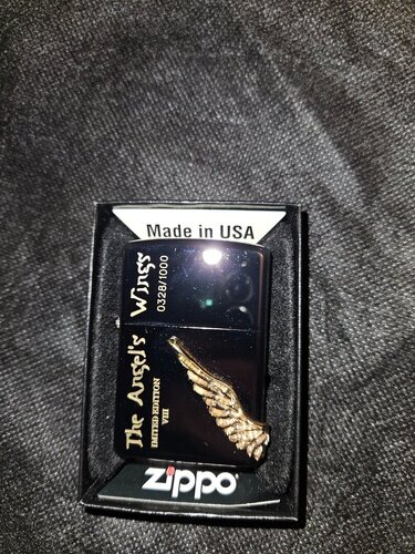 Περισσότερες πληροφορίες για "Zippo Angel's wings limited edition"